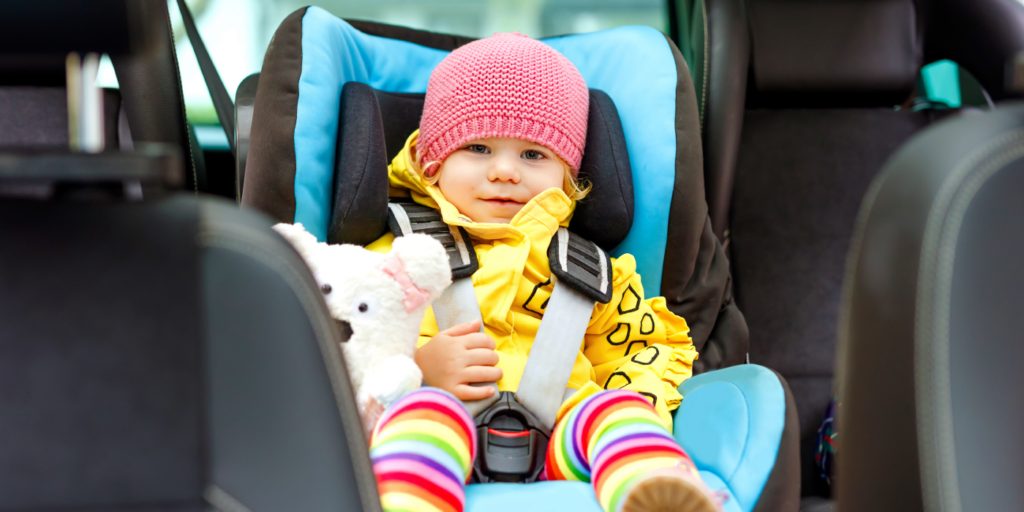 Baby in car seat